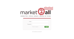 Desktop Screenshot of email.market2all.com