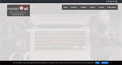 Desktop Screenshot of market2all.com